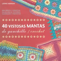 Crochet*Librero 100 granny squares para ganchillo (crochet)