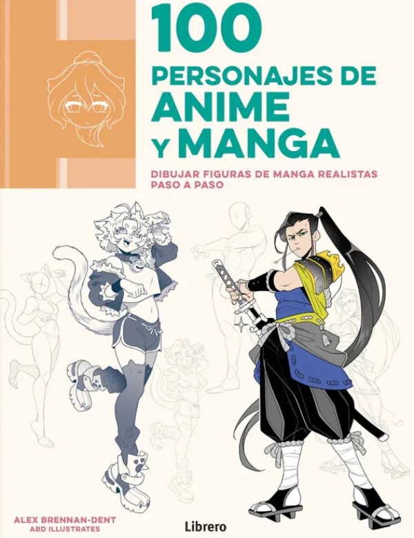 Ilustración Y Comics*Librero 100 personajes de anime y manga