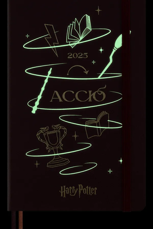 Agendas Moleskine*Ed. Moleskine Agenda 2025 - Diaria - Harry Potter - Tapa dura - Large