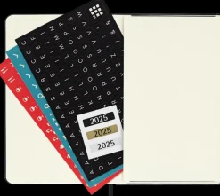 Agendas Moleskine*Ed. Moleskine Agenda 2025 - Diaria - Tapa dura - Pocket - Negro