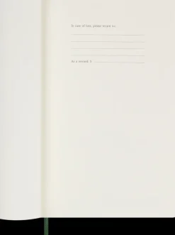 Agendas Moleskine*Ed. Moleskine Agenda 2025 - Semanal - Tapa blanda - Large - Verde mirto