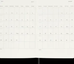 Agendas Moleskine*Ed. Moleskine Agenda 2025 - Semanal - Tapa blanda - Pocket - Negro
