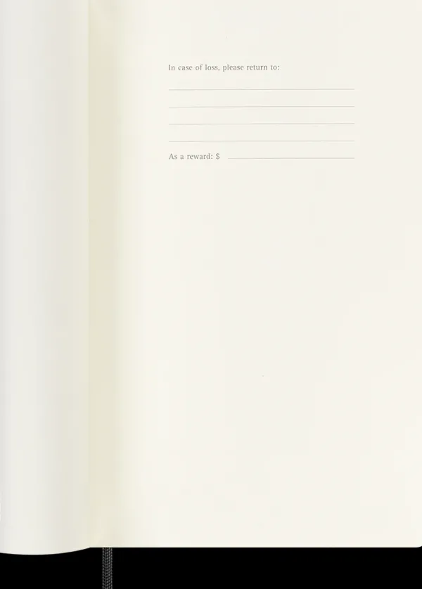 Agendas Moleskine*Ed. Moleskine Agenda 2025 - Semanal - Tapa blanda - Large - Negro