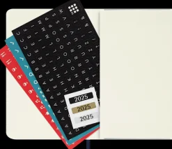 Agendas Moleskine*Ed. Moleskine Agenda 2025 - Semanal - Tapa blanda - Pocket - Azul zafiro
