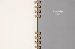 Agendas Moleskine*Ed. Moleskine Agenda 2025 en Espiral - Semanal / Mensual - Tapa dura - XL - Negro