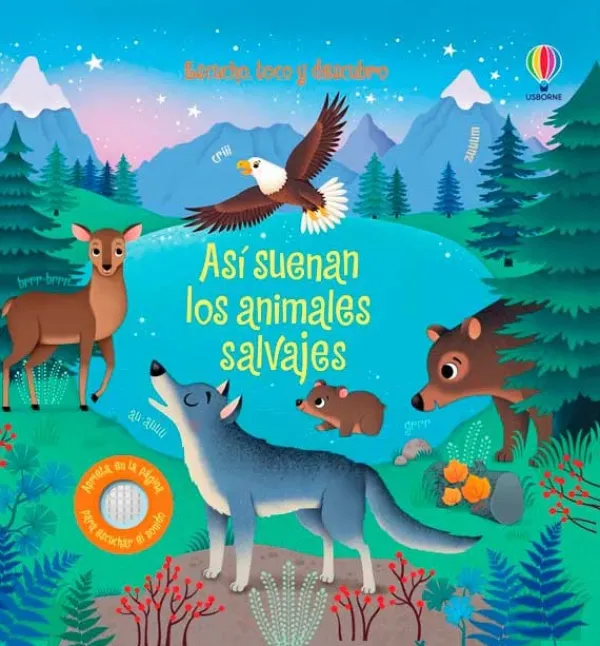 Primera Infancia*Usborne Así suenan los animales salvajes