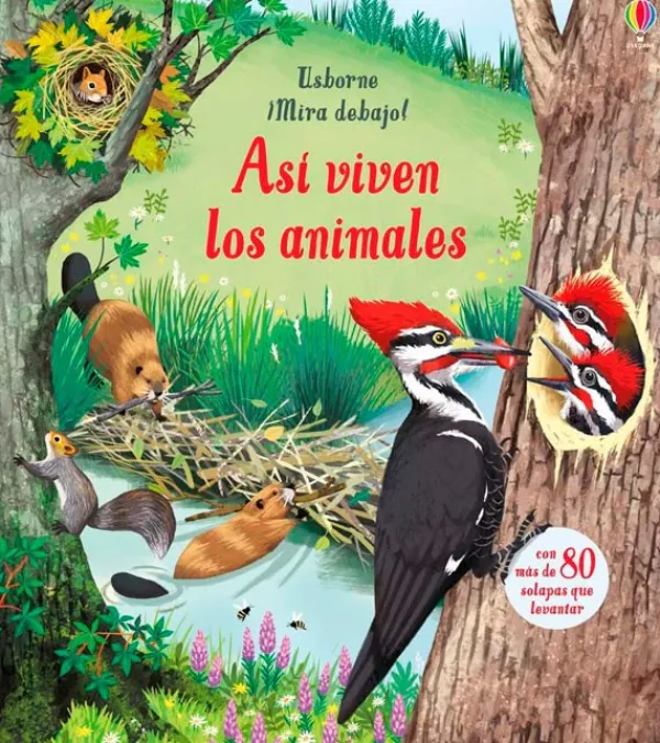 Animales Y Naturaleza*Usborne Así viven los animales