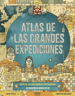 Historia, Lugares Y Personas*Ideaka Edelvives Atlas de las grandes expediciones