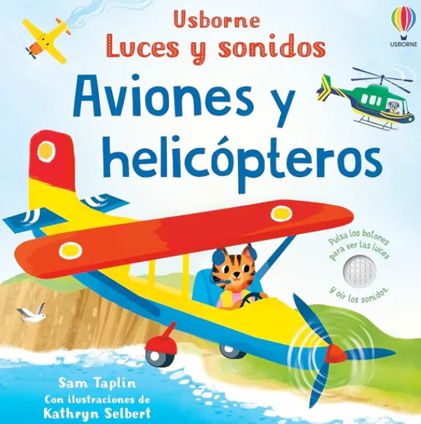 Primera Infancia*Usborne Aviones y helicópteros. Luces y sonidos