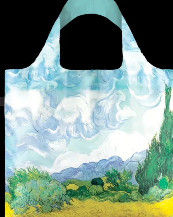 Loqi*Ed. LOQI Bolsa Van Gogh. A Wheat Field with Cypresses
