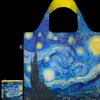 Loqi*Ed. LOQI Bolsa Van Gogh. Starry Night Neon Yellow