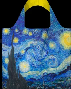 Loqi*Ed. LOQI Bolsa Van Gogh. Starry Night Neon Yellow