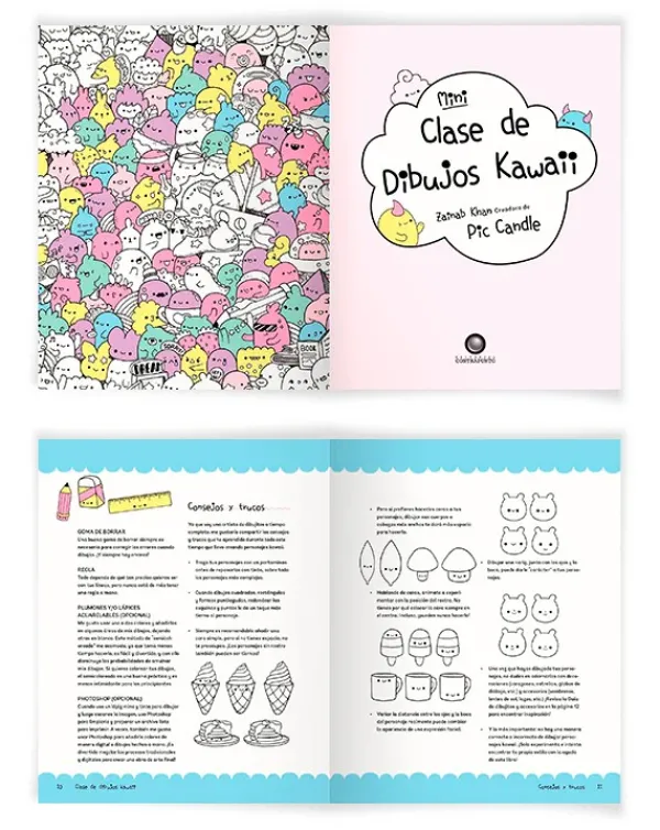 Guías De Dibujo*Contrapunto Clase de dibujos Kawaii