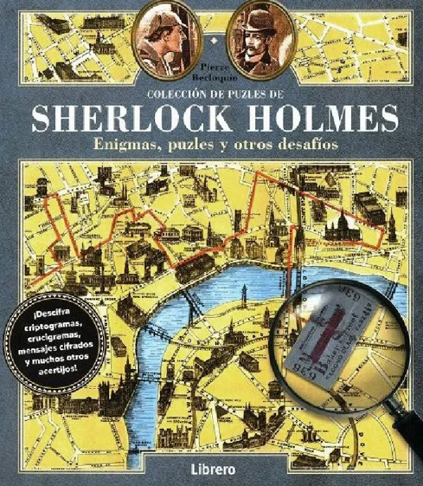 Pasatiempos*Librero Colección de puzzles de Sherlock Holmes