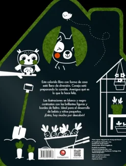 Primera Infancia*Contrapunto Coneja y sus amigos. Libro de fieltro Casa Feliz