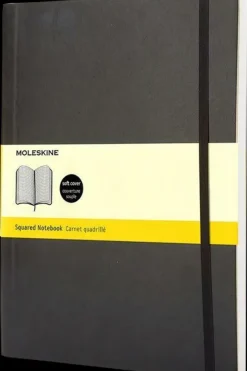 Cuadernos Clásicos*Ed. Moleskine Cuaderno Clásico - Tapa Blanda - XL - Negro - Cuadriculada