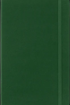 Cuadernos Clásicos*Ed. Moleskine Cuaderno Clásico - Tapa Dura - Large - Verde mirto - De rayas