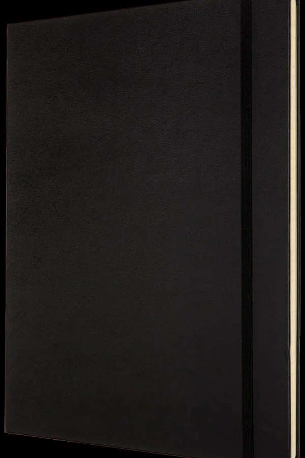 Cuadernos Clásicos*Ed. Moleskine Cuaderno Clásico - Tapa dura - XXL - Negro - De rayas