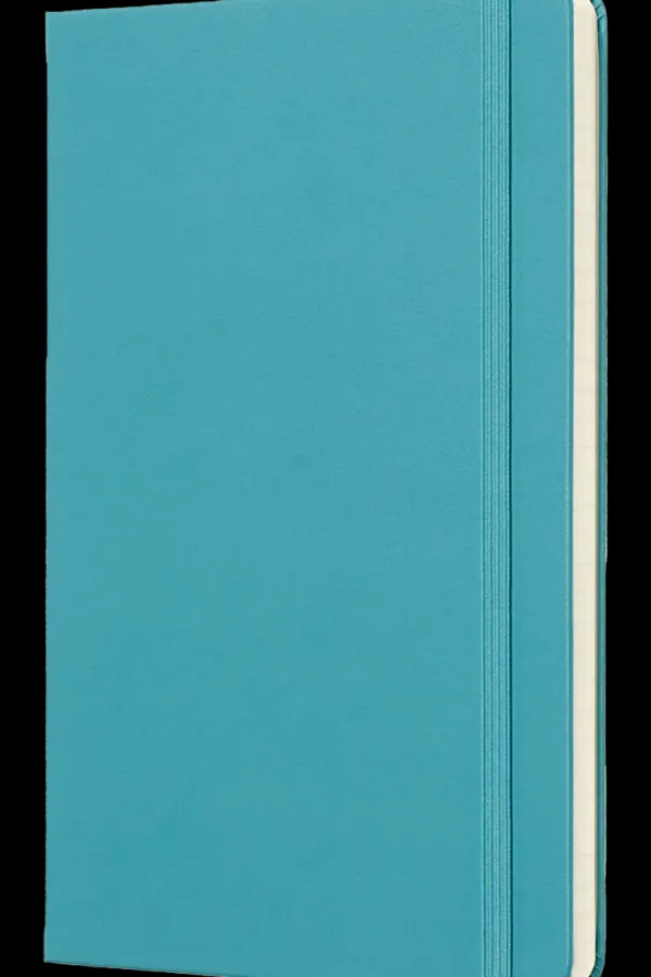 Cuadernos Clásicos*Ed. Moleskine Cuaderno Clásico - Tapa dura - Large - Azul arrecife - De rayas