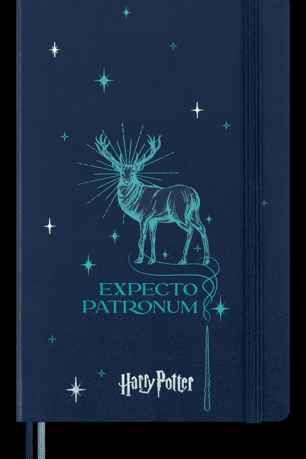 Cuadernos Edición Limitada*Ed. Moleskine Cuaderno Ed. Limitada - Harry Potter, Expecto Patronum - Tapa dura - L