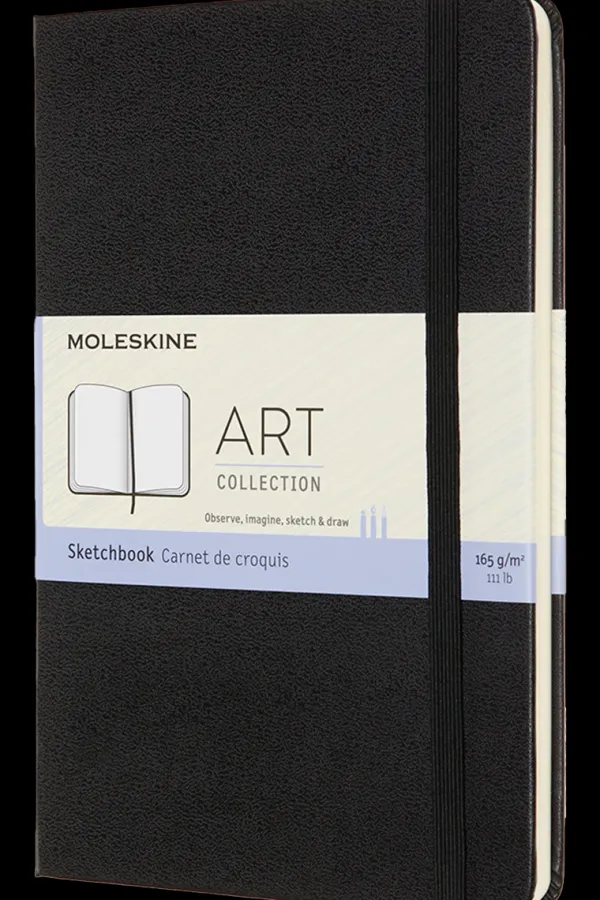 Cuaderno Arte*Ed. Moleskine Cuaderno para dibujo - Tapa dura - Medium - Negro