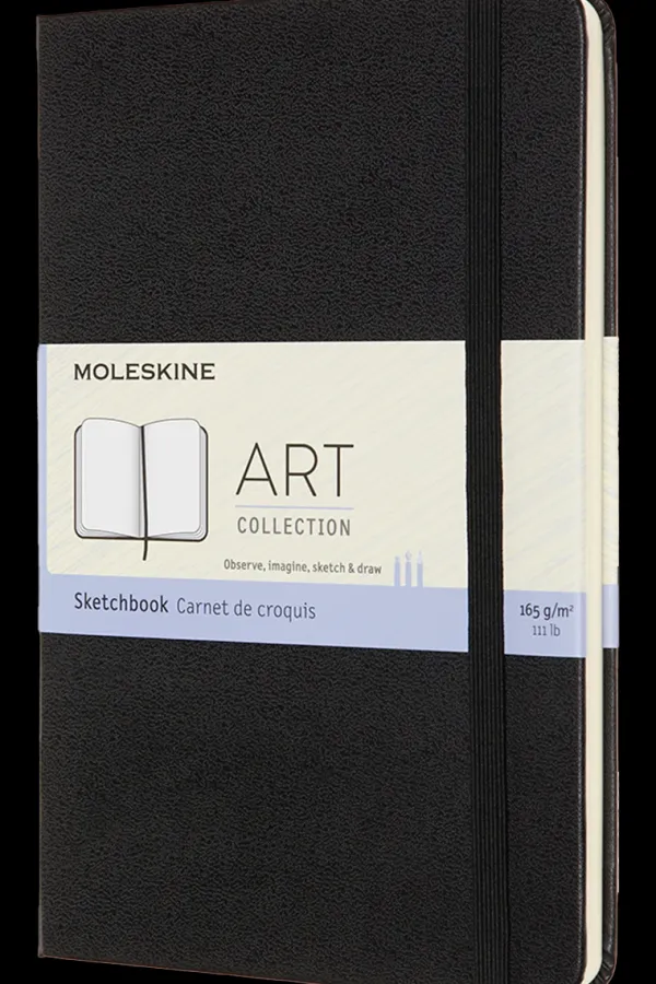 Cuaderno Arte*Ed. Moleskine Cuaderno para dibujo - Tapa dura - Pocket - Negro