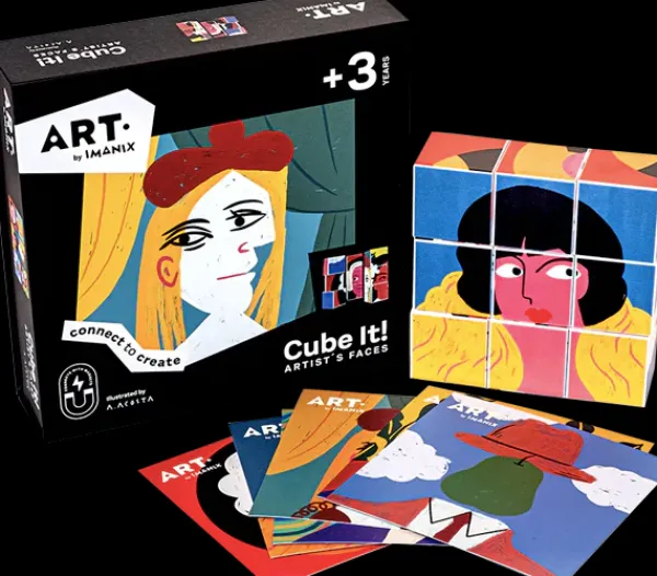 Pasatiempos*Imanix Cube It! · Artist's faces