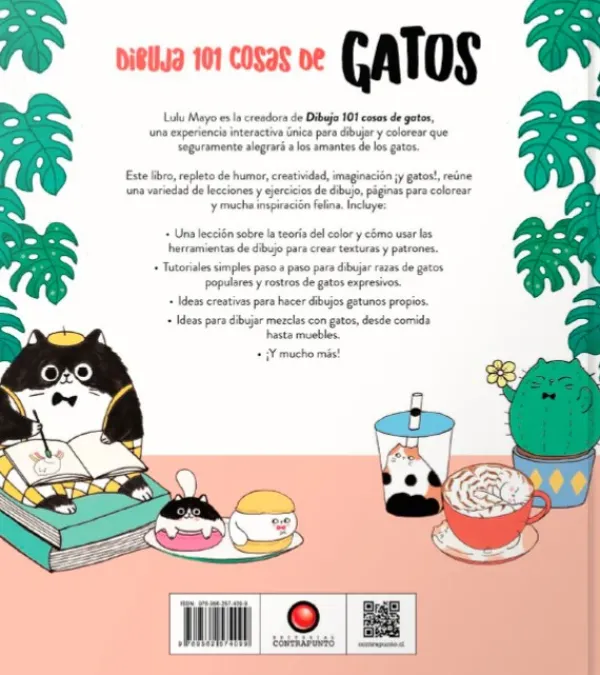 Guías De Dibujo*Contrapunto Dibuja 101 cosas de gatos
