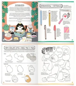 Guías De Dibujo*Contrapunto Dibuja 101 cosas de gatos