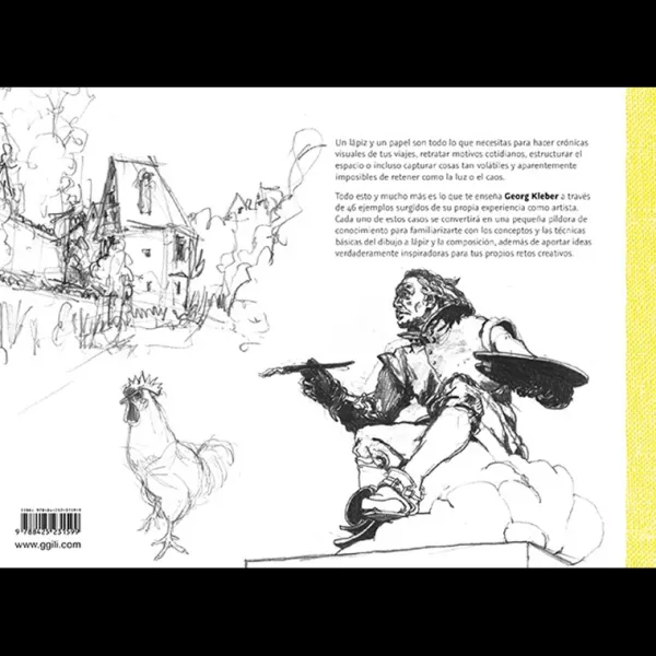 Arte*Gustavo Gili Dibuja A Lapiz En Tu Cuaderno De Viaje