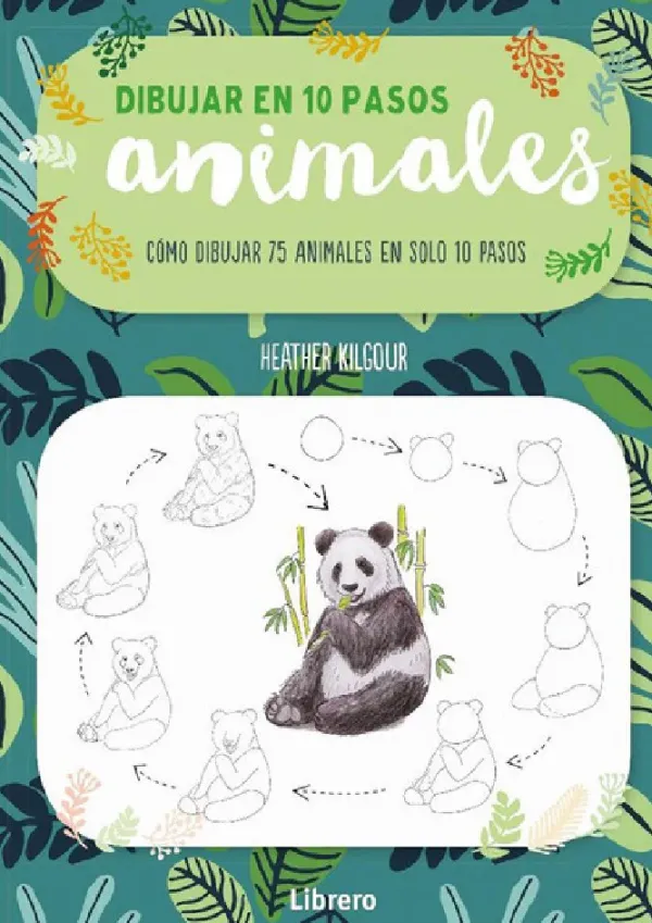 Arte*Librero Dibujar en 10 pasos Animales