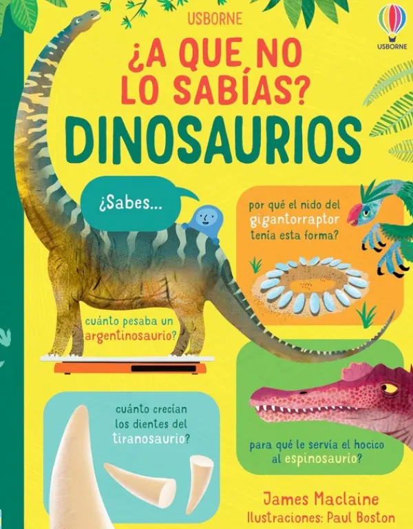 Animales Y Naturaleza*Usborne Dinosaurios