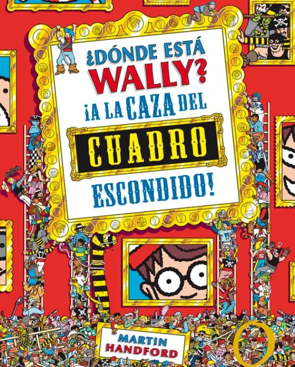 Actividades Y Puzzles*B de Blok Donde esta Wally? A la caza del cuadro escondido
