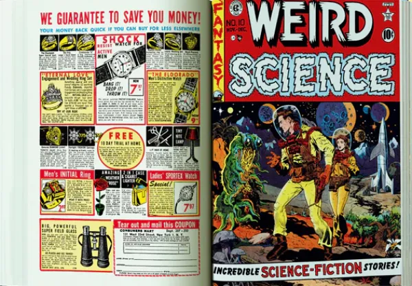 Ilustración Y Comics*Taschen EC Comics Library. Weird Science. Vol. 1