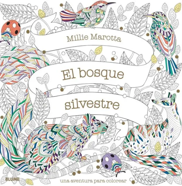 Libros Para Colorear*Blume El Bosque silvestre