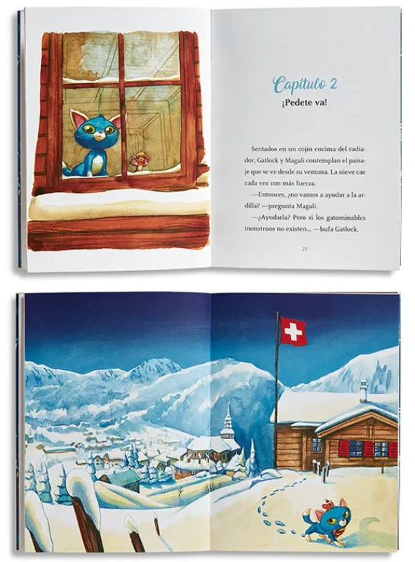 Álbum Ilustrado*Edelvives El gatominable monstruo de las nieves