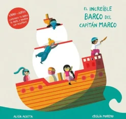 Álbum Ilustrado*Nubeocho El increíble barco del capitán Marco