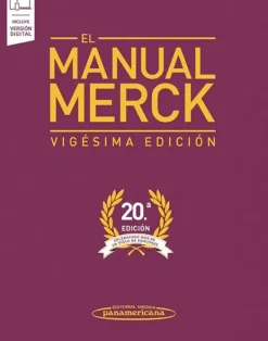 Ciencias De La Salud*Médica Panamericana El manual Merck 20ª Ed.