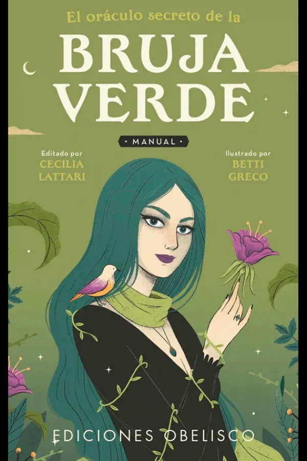 Esoterismo Y Mitología*Obelisco El oráculo secreto de la bruja verde (Libros + cartas)