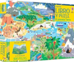 Actividades Y Puzzles*Usborne El planeta Tierra