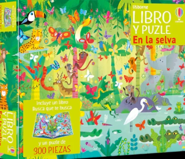 Actividades Y Puzzles*Usborne En la selva