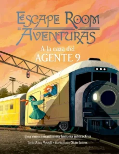 Álbum Ilustrado*Picarona Escape room aventuras. A la caza del agente 9
