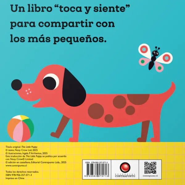 Primera Infancia*Contrapunto Este pequeño perrito. Toca y siente