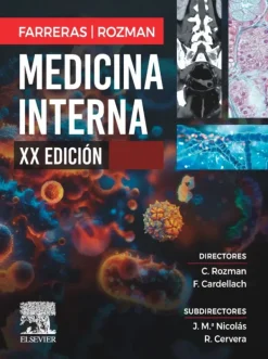 Ciencias De La Salud*Elsevier Farreras Rozman. Medicina Interna 20ª Ed. [2 Tomos]