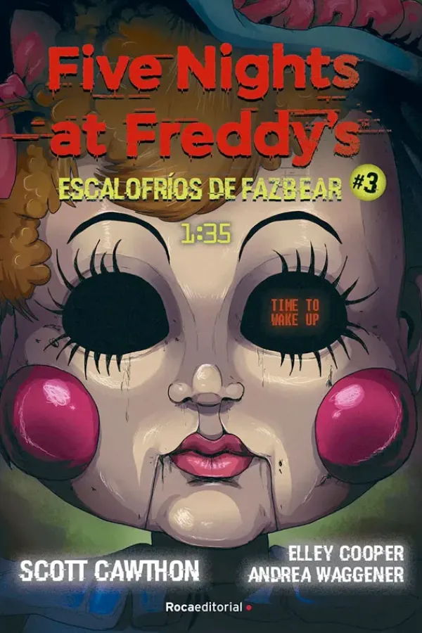 Novela Negra, Policial, Terror*Roca Editorial FNAF. Escalofríos de Fazbear 3