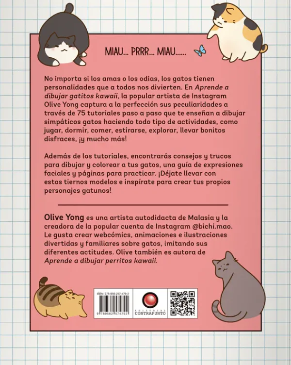Guías De Dibujo*Contrapunto Gatitos Kawaii. Aprende a dibujar