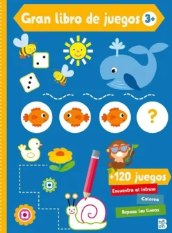 Mayor A 3 Años*Ballon Gran libro de juegos +3