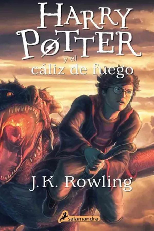 Novela Juvenil*Salamandra Harry Potter y el caliz de fuego