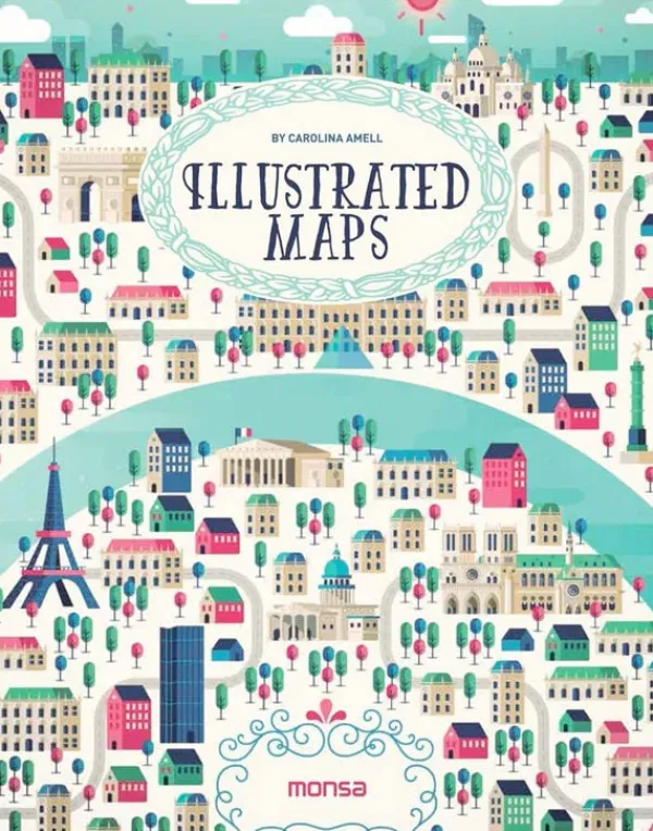 Arte*Monsa Illustrated maps