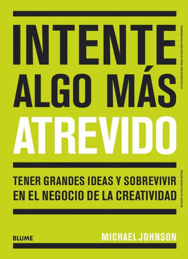 Liderazgo Y Empresa*Blume Intente algo más atrevido